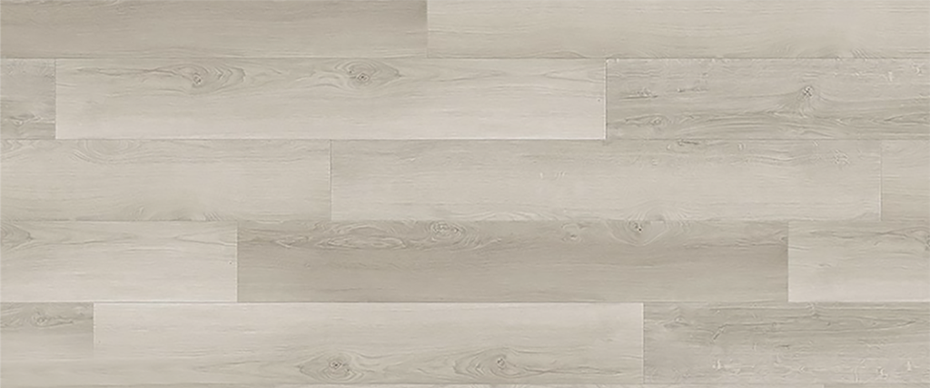 DR PISO DE VINIL SPC CLICK ALASKA. LAMINA: 22,86 cm x 121,92 cm. CAJA: 2,5 m2. GROSOR: 6 mm 