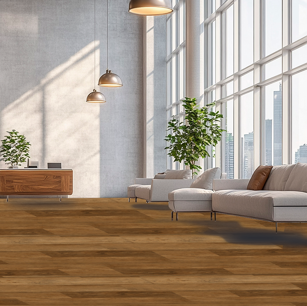 DR PISO DE VINIL SPC CLICK ARIZONA. LAMINA: 22,86 cm x 121,92 cm. CAJA: 2,5 m2. GROSOR: 6 mm 