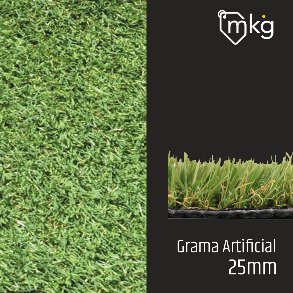 DR GRAMA ARTIFICIAL  25mm (Precio /mt2  ) VENTA A PARTIR DE 2mt2