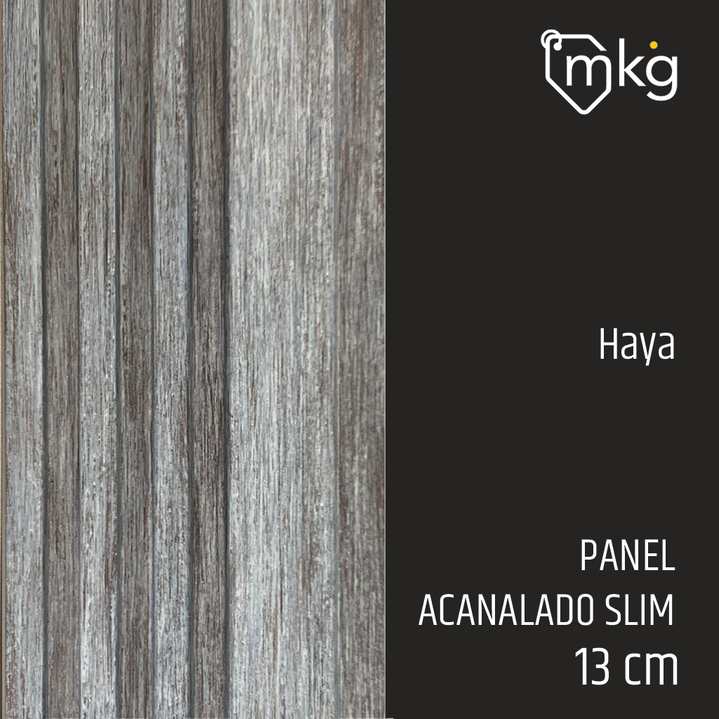 DR WALL PANEL SLIM  HAYA ANCHO 12 cm x LARGO 2,90 mts, x ESPESOR 1,1 cm