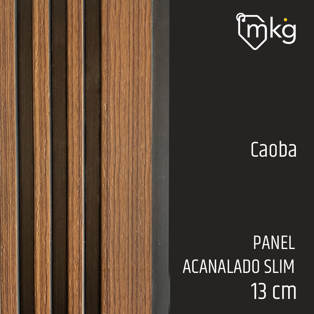 DR WALL PANEL SLIM  CAOBA ANCHO 12 cm x LARGO 2,90 mts, x ESPESOR 1,1 cm