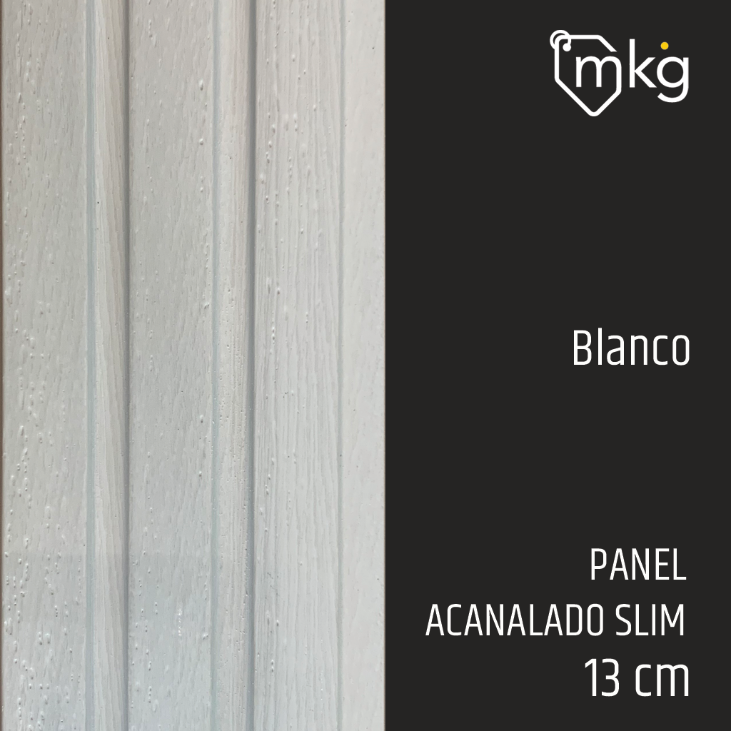 DR WALL PANEL SLIM  BLANCO ARCE ANCHO 12 cm x LARGO 2,90 mts, x ESPESOR 1,1 cm