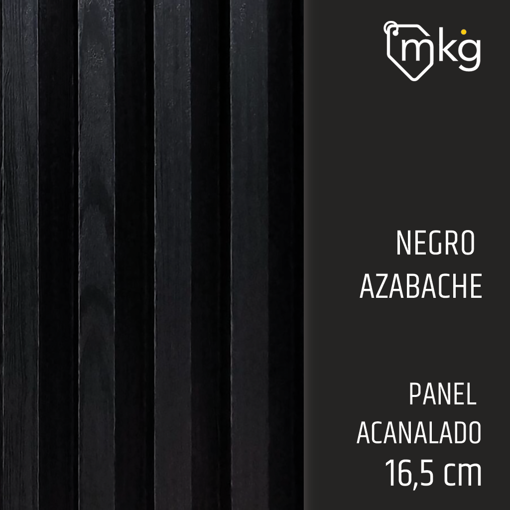 DR WALL PANEL PVC. AZABACHE. ANCHO 15,5 cm X LARGO 2,90 mtrs X ESPESOR 2,5 cm