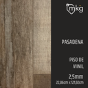 DR PISO DE VINIL PASADENA. LAMINA: 22,86 cm x 121,92 cm. CAJA: 5,016 m2. GROSOR: 2,5 mm 