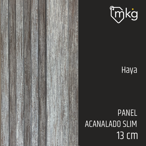 [ST.DR.WALL.PAN.SL.HYA.03] DR WALL PANEL SLIM  HAYA ANCHO 12 cm x LARGO 2,90 mts, x ESPESOR 1,1 cm
