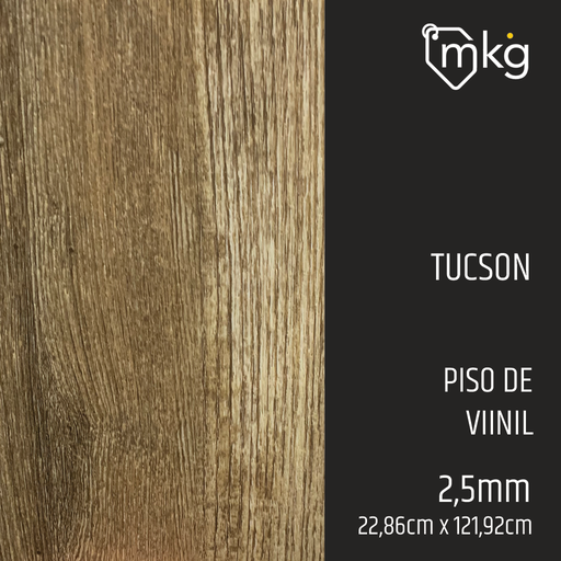 [ST.DR.PIS.VI.2.5MM.SP.03] DR PISO DE VINIL TUCSON. LAMINA: 22,86 cm x 121,92 cm. CAJA: 5,016 m2. GROSOR: 2,5 mm 